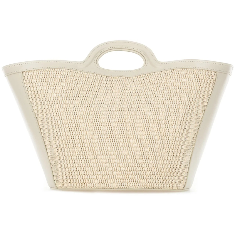 Marni Fourre-tout Marni Ivory cotton and nylon handbag none(Image 3)