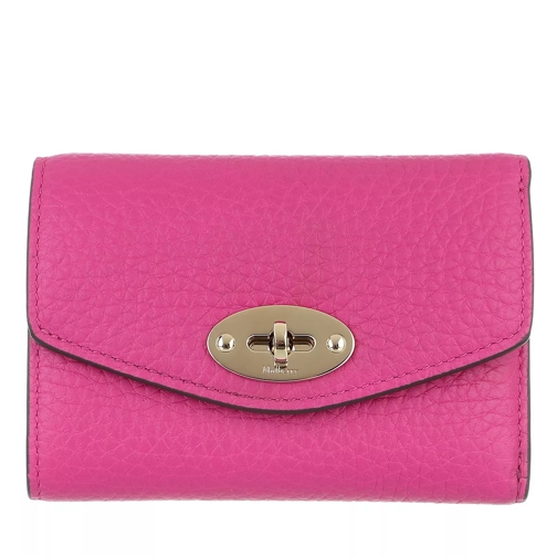 Mulberry Darley Folded Multi-Card Wallet Mulberry Pink Portefeuille à rabat