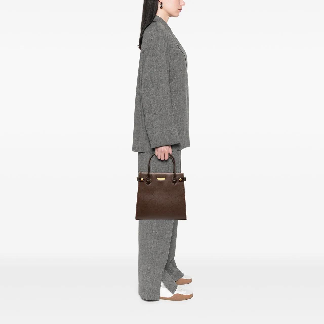 Thumbnail - Burberry Shopper - Leather Tote - Gr. unisize - in Braun - für Damen