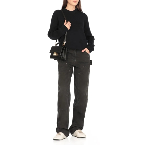 Golden Goose Pull Blue Dany Basic Lettering Sweater Black (Image 2)