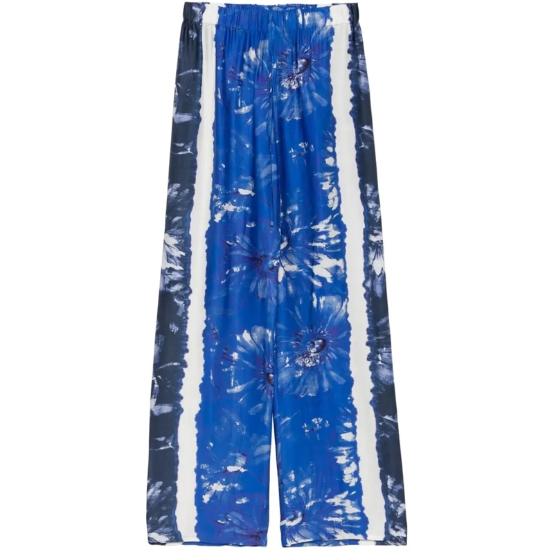 Ermanno Firenze  Trousers Blue blau