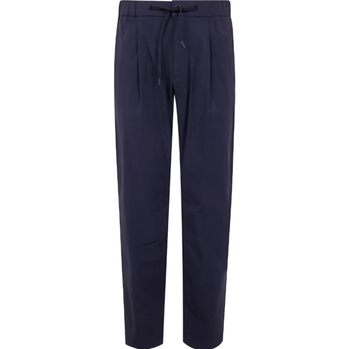 Herno Freizeithosen Trousers Blue blau