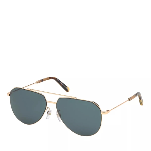 Bally BY0007-H Shiny Rose Gold/Green Lunettes de soleil