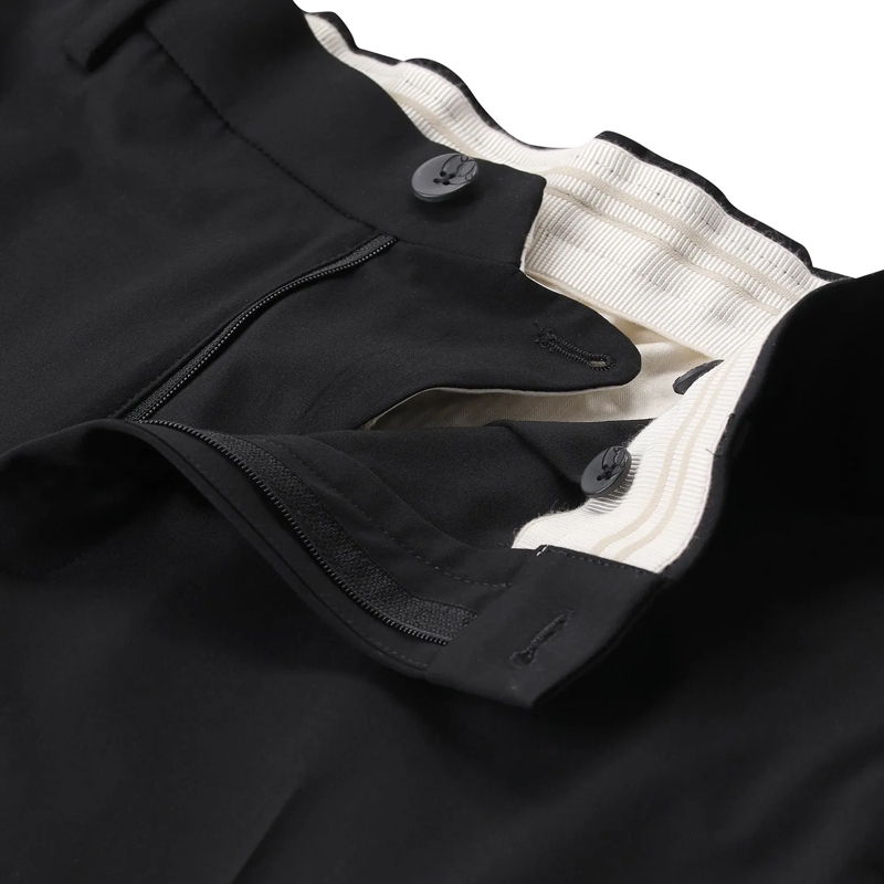 GTA Casual broeken Slim-Fit Hose Davide schwarz(Image 3)