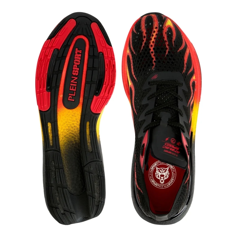 Plein Sport Low-Top-Sneaker Atomic Speed Flame schwarz(Image 4)
