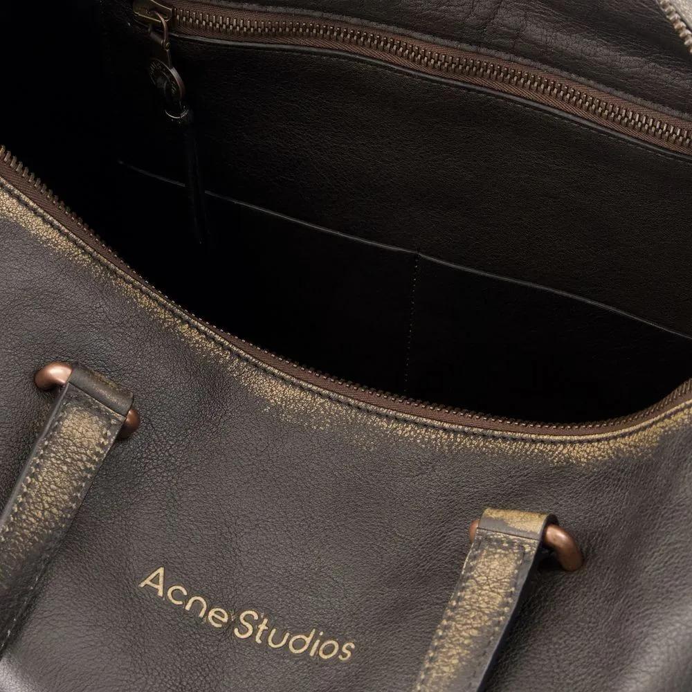 Acne Studios Hobo bags Multipocket Shoulder Bag Leather Brown in bruin