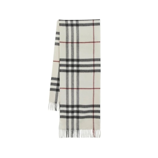 Burberry Écharpe légère Giant Check Scarf - Cashmere - Neutral Neutrals