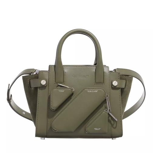 Off-White City Tote S Shoulder Military Fourre-tout