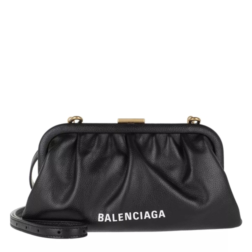 Balenciaga Cloud XS Clutch Grained Black Aftonväska med spänne